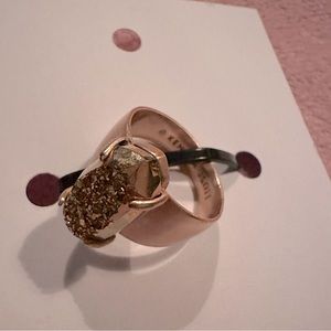 Kendra Scott - Rose Gold Bronze Glitter Ring